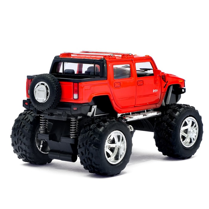 Машина металлическая Hummer H2 SUT (Off Road), масштаб 1:40, открываются двери, инерция, МИКС