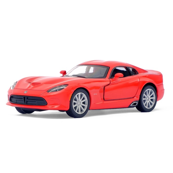 Машина металлическая SRT Viper GTS, масштаб 1:36, открываются двери, инерция, МИКС