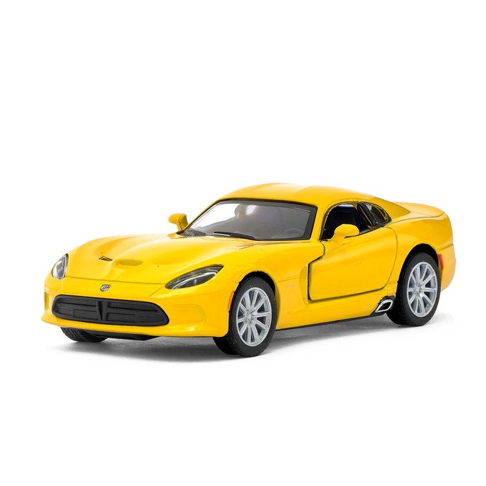 Машина металлическая SRT Viper GTS, масштаб 1:36, открываются двери, инерция, МИКС