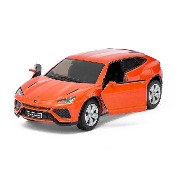 Машина металлическая Lamborghini Urus, масштаб 1:38, открываются двери, инерция, МИКС