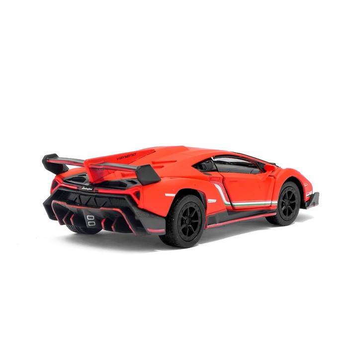 Машина металлическая Lamborghini Matte Series, масштаб 1:38, открываются двери, инерция, МИКС
