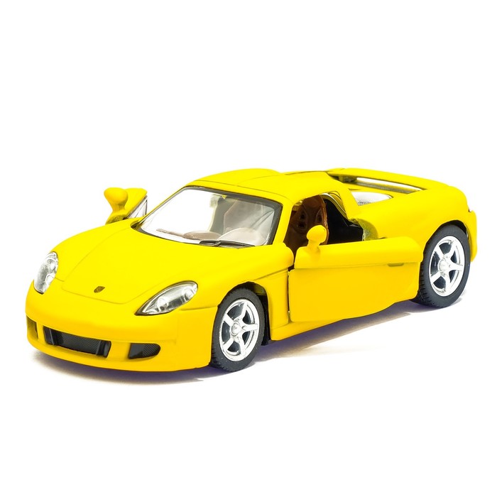 Машина металлическая Porsche Matte Series, масштаб 1:36, открываются двери, инерция, МИКС