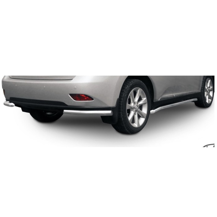 Защита заднего бампера "уголки" Arbori d57 LEXUS RX-350/RX-270 2012-
