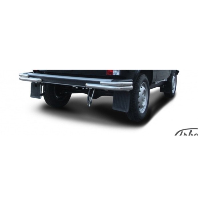 Защита заднего бампера "уголки" Arbori d57+d42 LADA 21213 (NIVA) 1977-