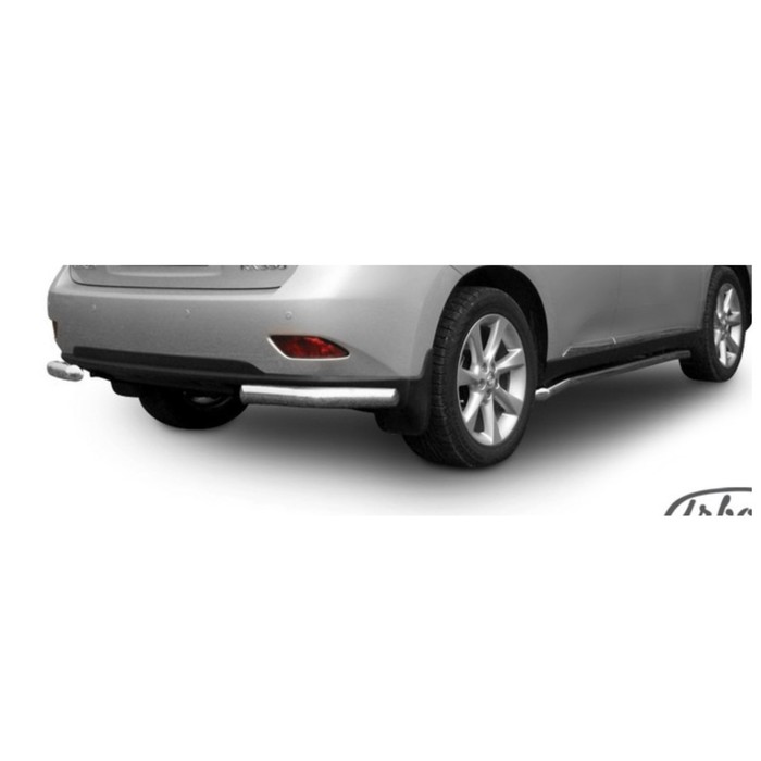 Защита заднего бампера "уголки" Arbori d76 LEXUS RX-350 2009-2012