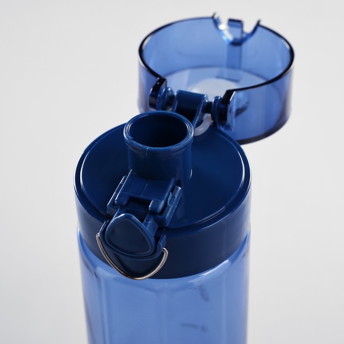 Бутылка для воды 700 мл, со шкалой, микс, 7.5х7.5х23.5 см