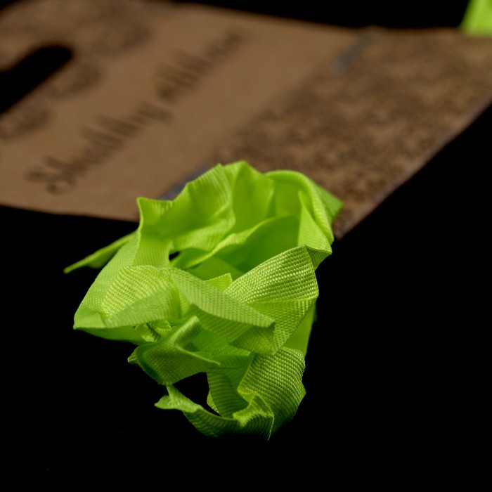 Шебби ленточка "Лайм" 1 см, 1м