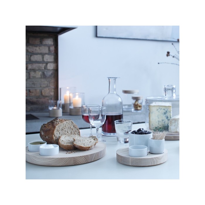 Блюдо сервировочное с чашами для закусок Lotta, d=29,5 см