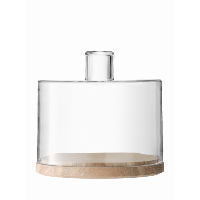 Блюдо сервировочное со стеклянным колпаком Lotta, d=25 см