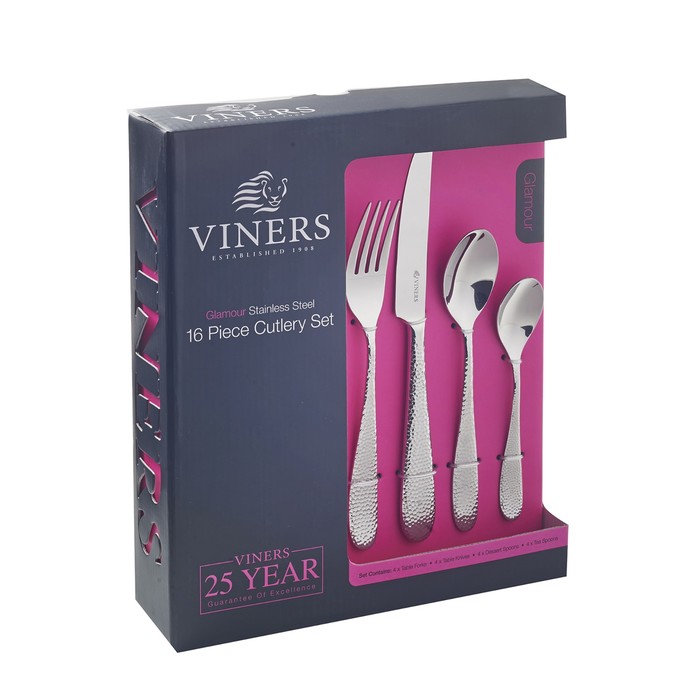 Набор из 16 столовых приборов Glamour