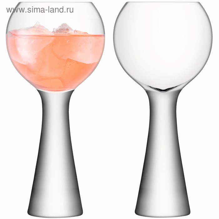 Набор из 2 бокалов для вина Moya, 550 мл, прозрачный набор бокалов для вина lsa international moya 550 мл 2 шт стекло