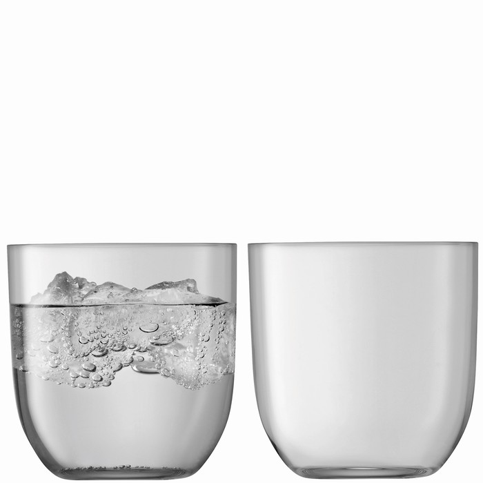 Набор из 2 стаканов Hint, 400 мл, серый