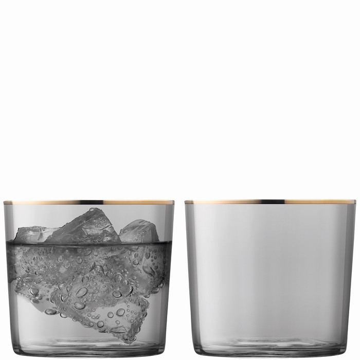 Набор из 2 стаканов Sorbet, 310 мл, серый