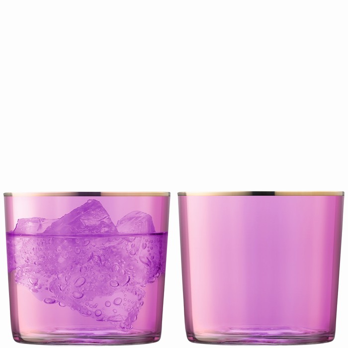 Набор из 2 стаканов Sorbet, 310 мл, сиреневый