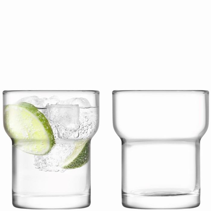 Набор из 2 стаканов Utility, 300 мл, прозрачный