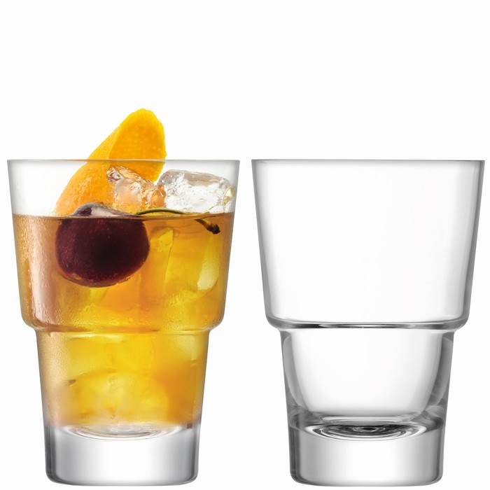 Набор из 2 стаканов для коктейлей Mixologist, 320 мл