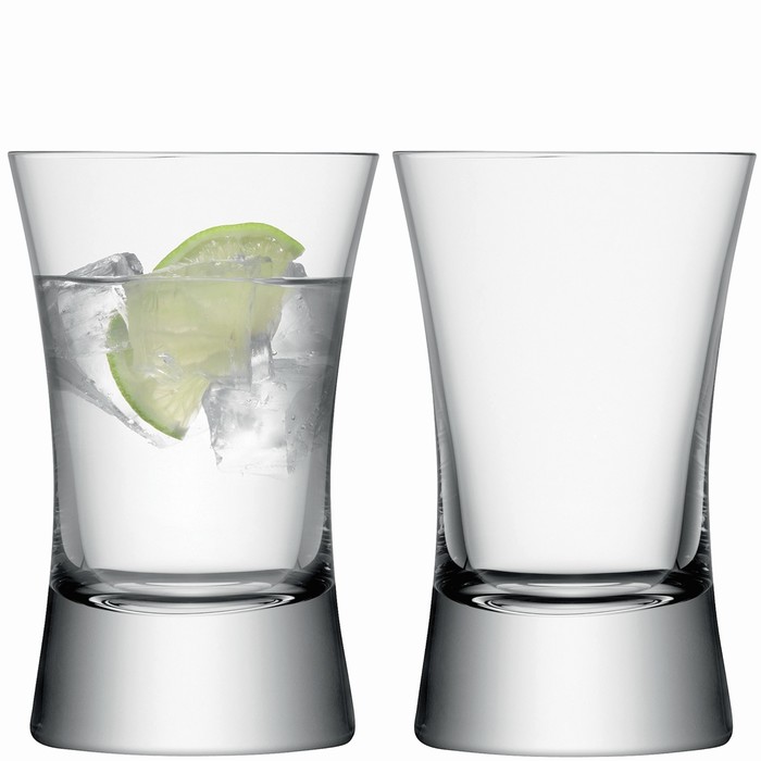 Набор из 2 тумблеров Moya, 330 мл, прозрачный
