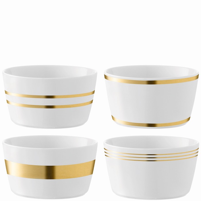 Набор из 4 мисок Deco, d=13 см