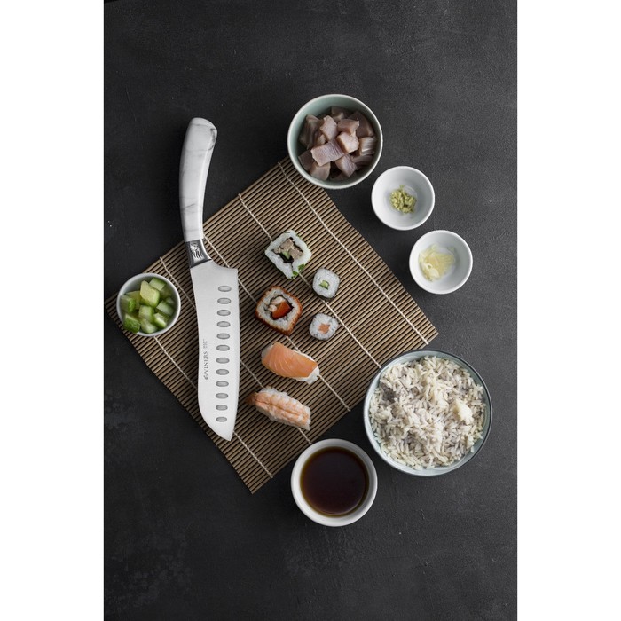 Нож Сантоку Eternal Marble, 15 см