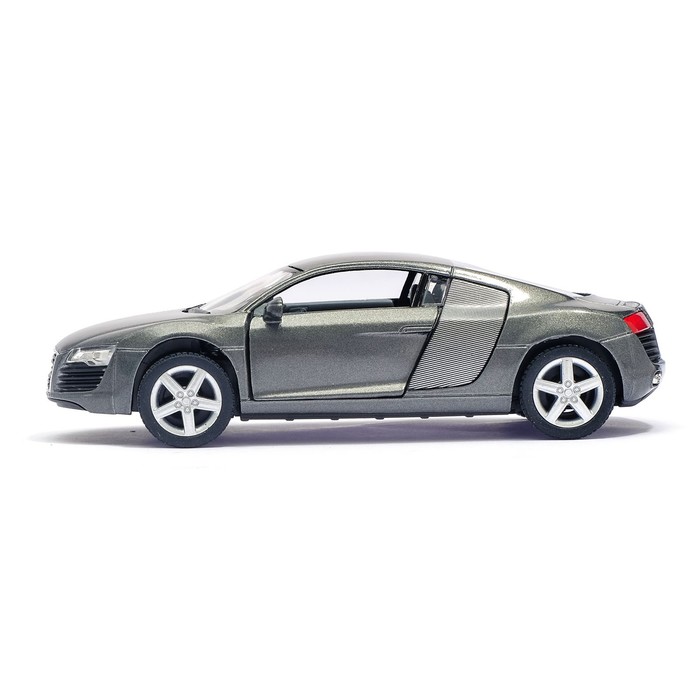 Машина металлическая Audi R8, масштаб 1:36, открываются двери, инерция, МИКС