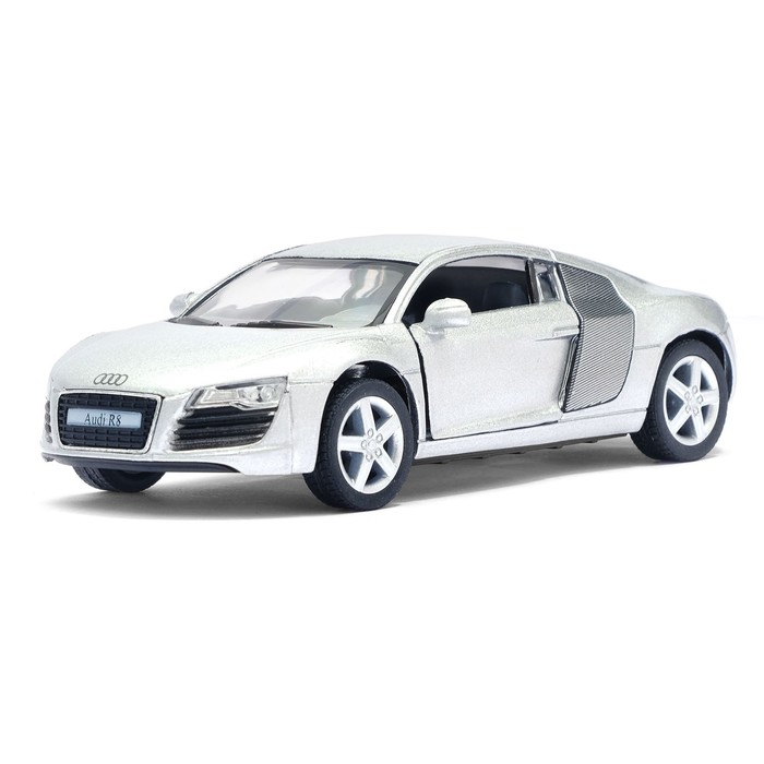 Машина металлическая Audi R8, масштаб 1:36, открываются двери, инерция, МИКС