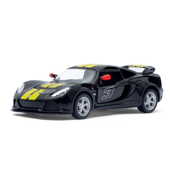 Машина металлическая Lotus Exige S, масштаб 1:32, открываются двери, инерция, МИКС