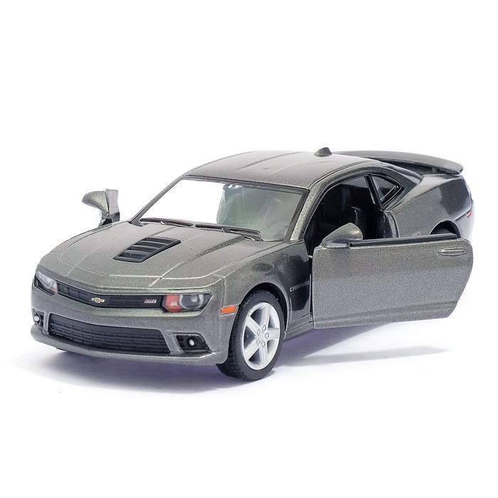 Машина металлическая Chevrolet Camaro, масштаб 1:38, открываются двери, инерция, МИКС