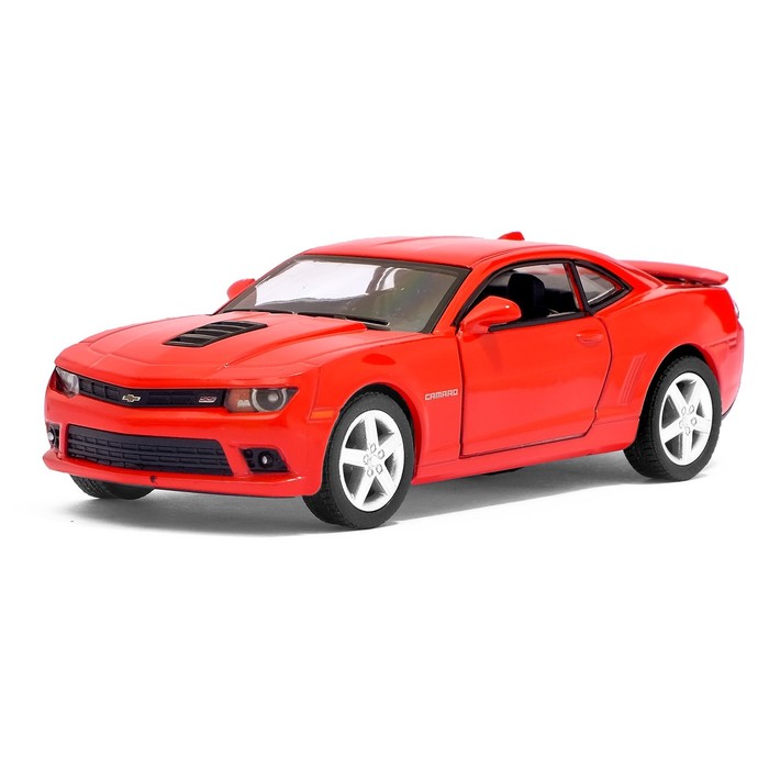 Машина металлическая Chevrolet Camaro, масштаб 1:38, открываются двери, инерция, МИКС