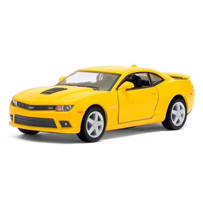 Машина металлическая Chevrolet Camaro, масштаб 1:38, открываются двери, инерция, МИКС