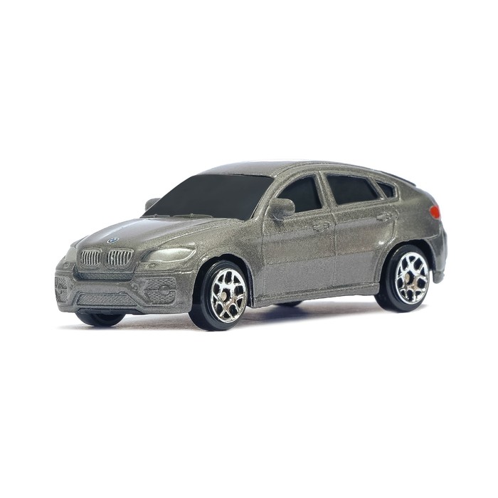 Машина металлическая "BMW X6", масштаб 1:64, МИКС