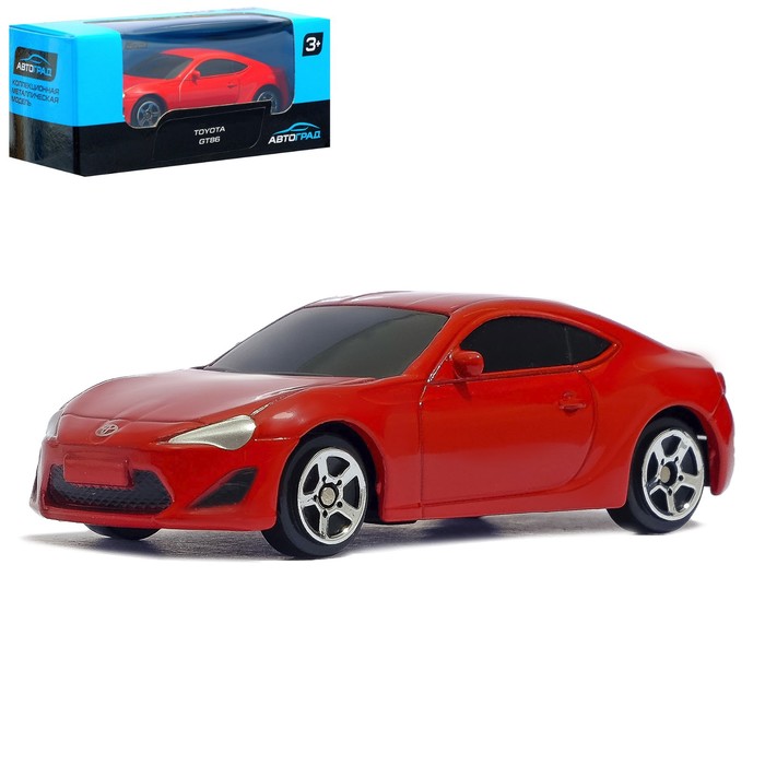 Машина металлическая "TOYOTA 86", масштаб 1:64, МИКС