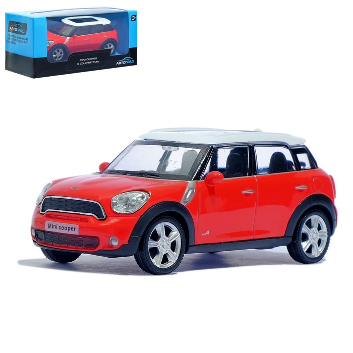Машина металлическая "MINI COOPER S COUNTRYMAN", масштаб 1:43, МИКС