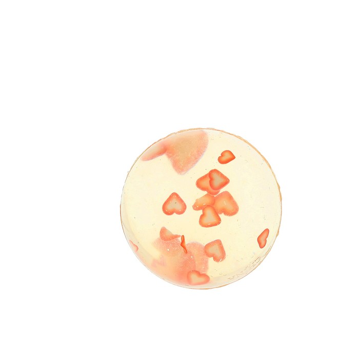 Мяч каучук "Сердечки" 4,5 см