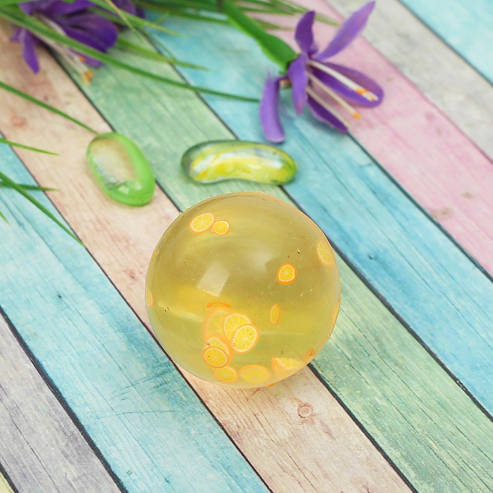 Мяч каучук &quot;Лимон&quot; 4,5 см