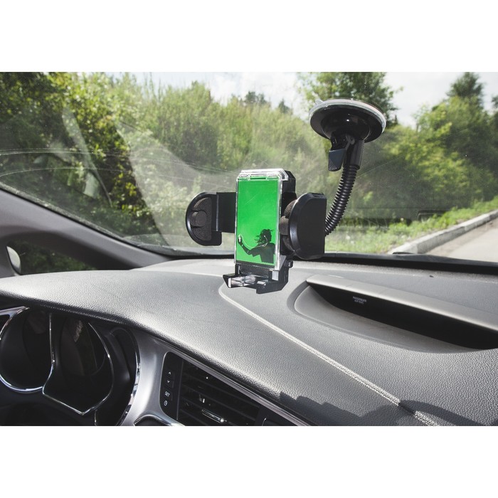 Держатель телефона на гибкой штанге, 42-113 мм УЦЕНКА