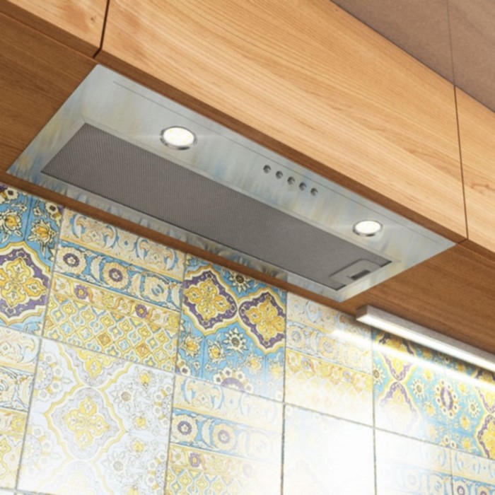 Вытяжка Königin Flatbox 50 X, 650 м³/ч, 3 скорости, серебристый