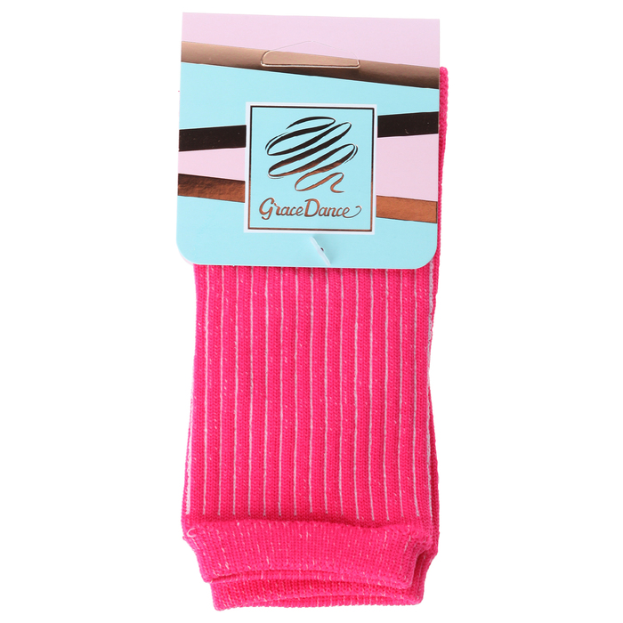 Голеностоп гимнастический, размер М, цвет фуксия