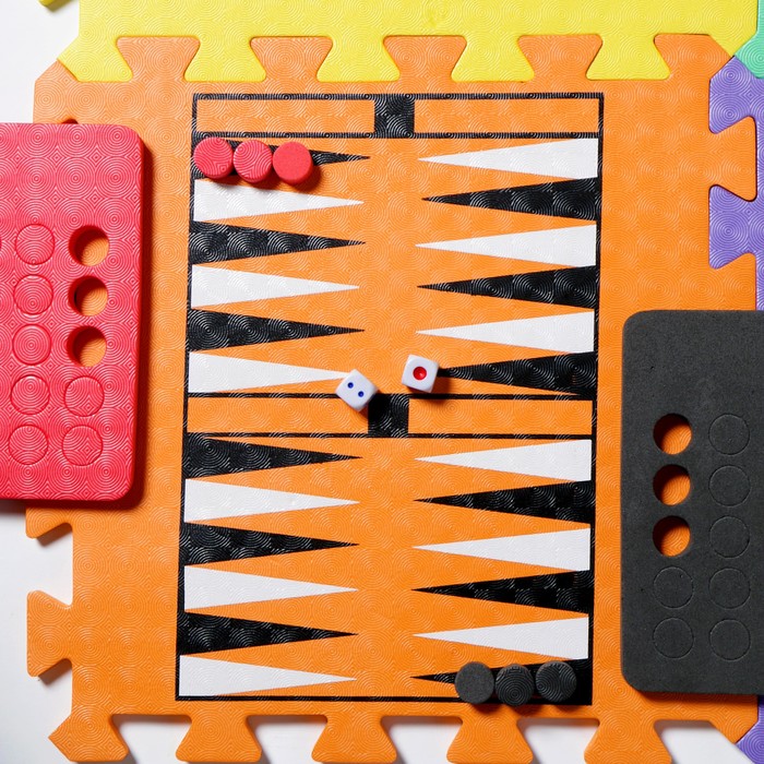 Игра «5 в 1», нарды, шашки, крестики-нолики, китайские шашки, солитер