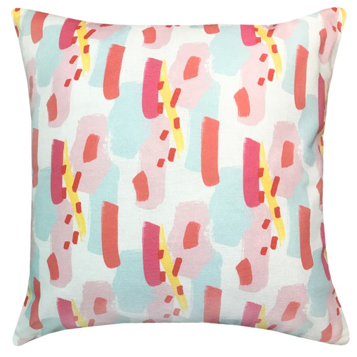 Наволочка декоративная "Краски", размер 40х40 см, хлопок