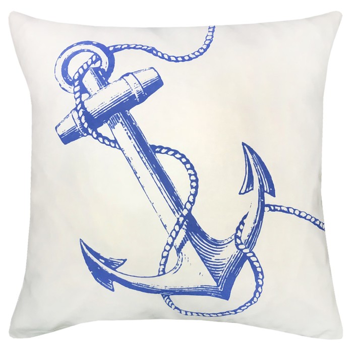 Наволочка декоративная "Морская стихия", размер 45х45 см, микрофибра
