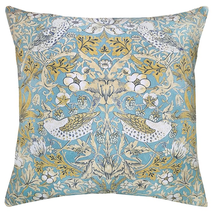 Наволочка декоративная "Бирюзовый рай", размер 43х43 см, хлопок