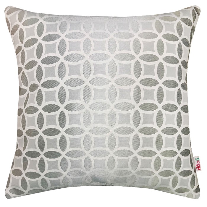 Наволочка декоративная "Фламенко", размер 43х43 см, серый, хлопок