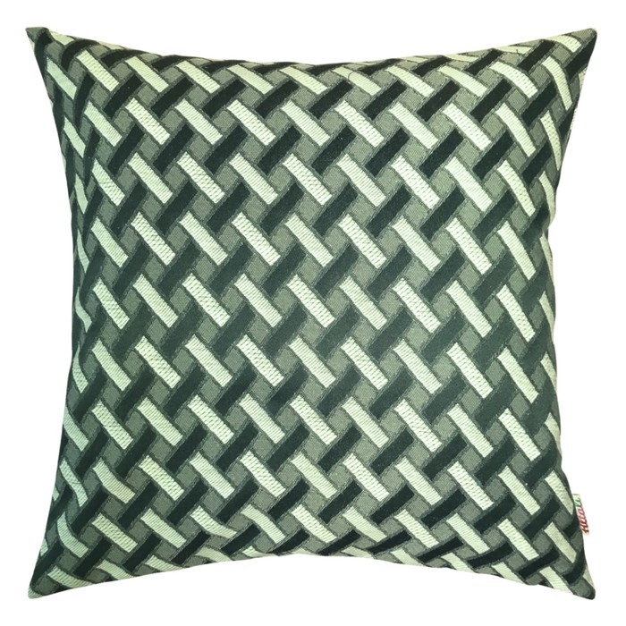 Наволочка декоративная "Изумрудный замок" размер 43х43 см, жаккард