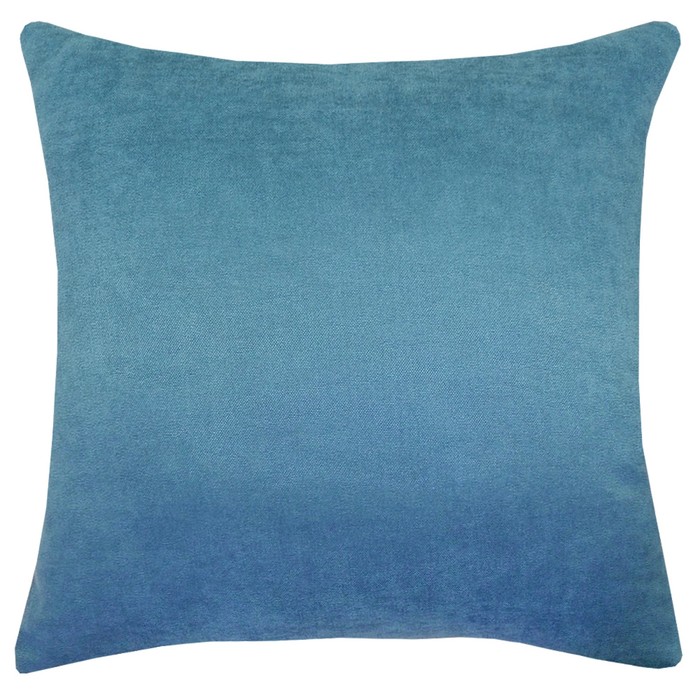 Наволочка декоративная "Морская волна" размер 43х43 см, велюр