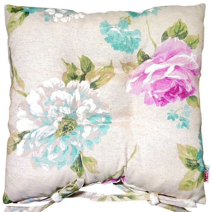 Подушка на стул "Монтана", размер 41х41 см, лён