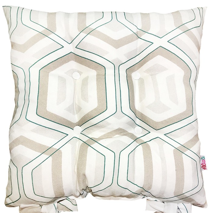 Подушка на стул "Пиренеи", размер 41х41 см, хлопок