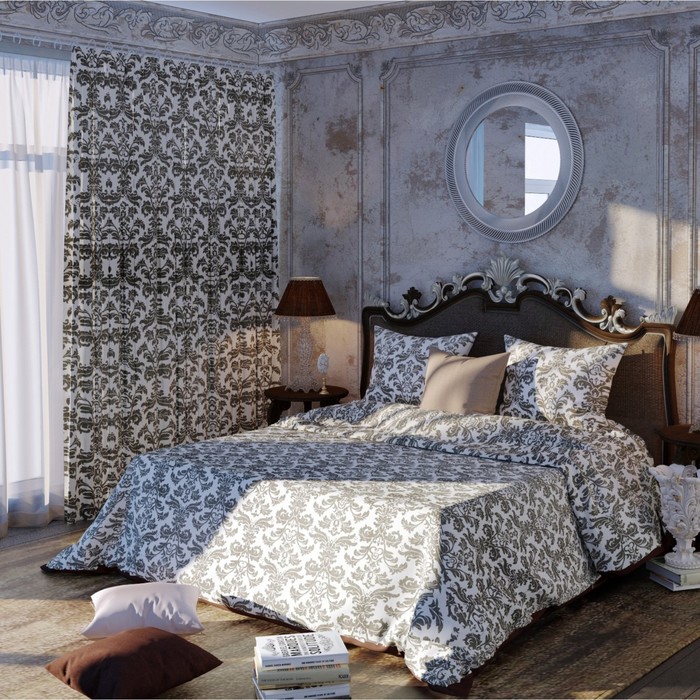 Покрывало «Венеция», размер 200 × 215 см, жаккард