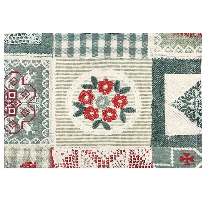 Салфетка "Санта", размер 30х40 см, хлопок