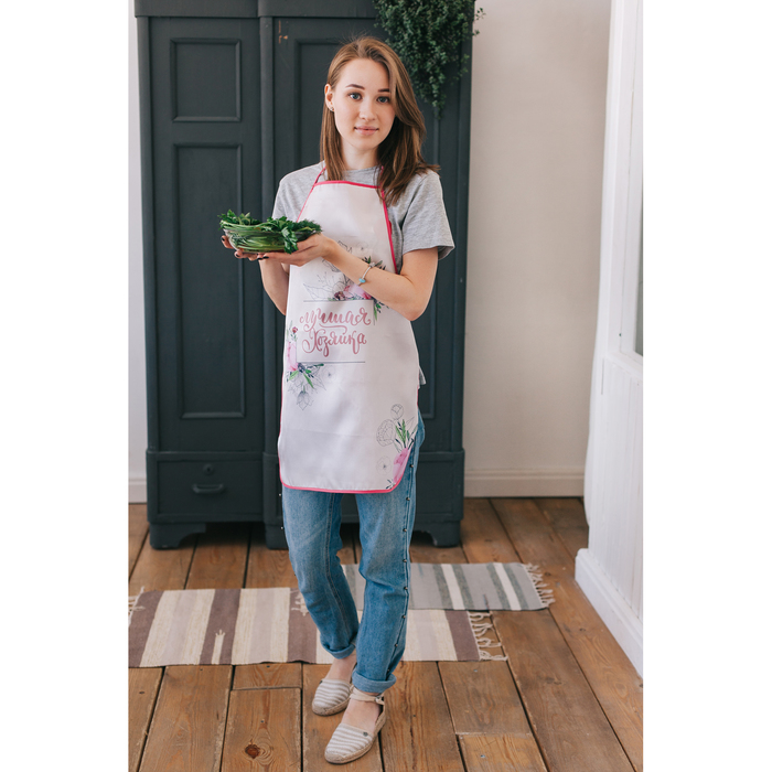 Подарочный набор "С праздником весны": фартук, блокнот