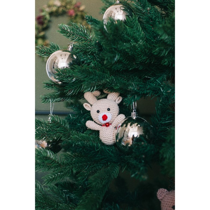 Игрушки на ёлку «Лесные зверушки», набор для вязания, 15 × 13 × 4 см